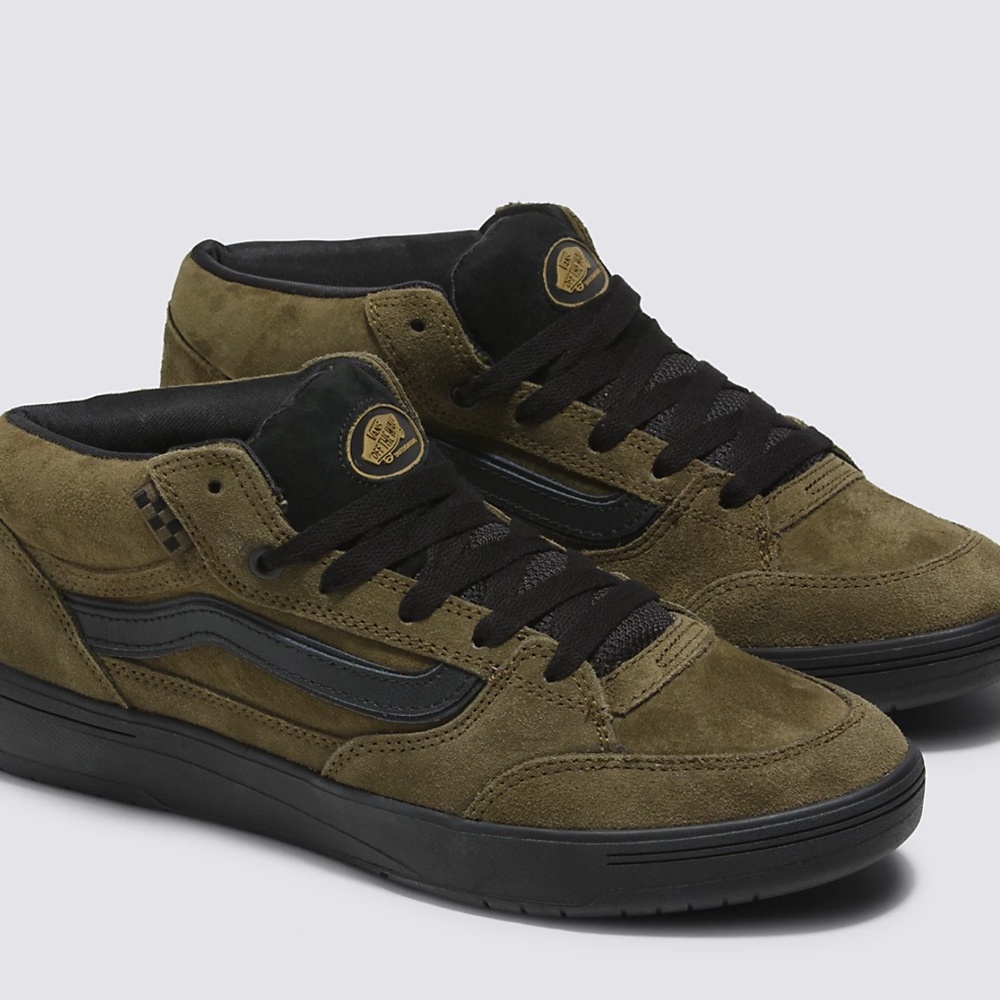 Vans Skate Beatrice Domond Zahba Mid Dark Olive Skate Shoes MENS 10